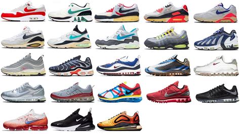 verschillende nike air max|nike air max model years.